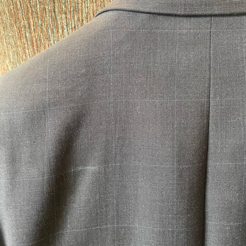 Ralph Lauren Charcoal with Light Blue Check Suit - Picture 4 of 9